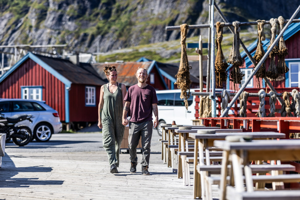 Gjester på Å Rorbuer